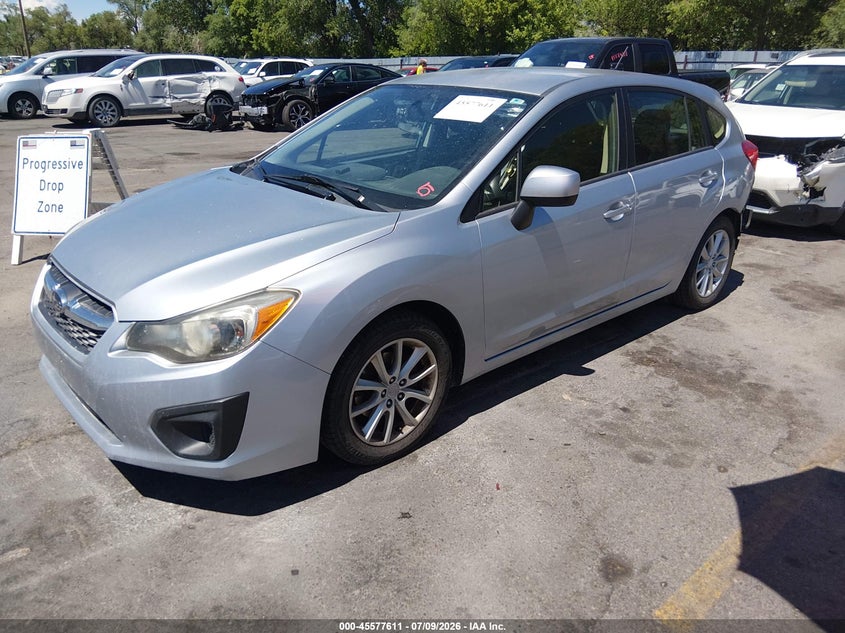 2014 Subaru Impreza VIN JF1GPAC63E8287011 IAAI salvage auction — SIDE, Salvage (Utah), sold $1,825 on 2026-07-23 (photo 2)