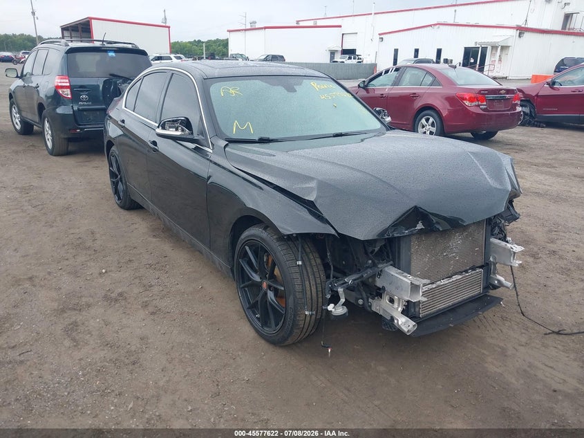 2013 BMW 3 series VIN WBA3B5C50DF138875 IAAI salvage auction — NORMAL WEAR, Clear (Maryland), sold $600 on 2026-07-29 (photo 1)