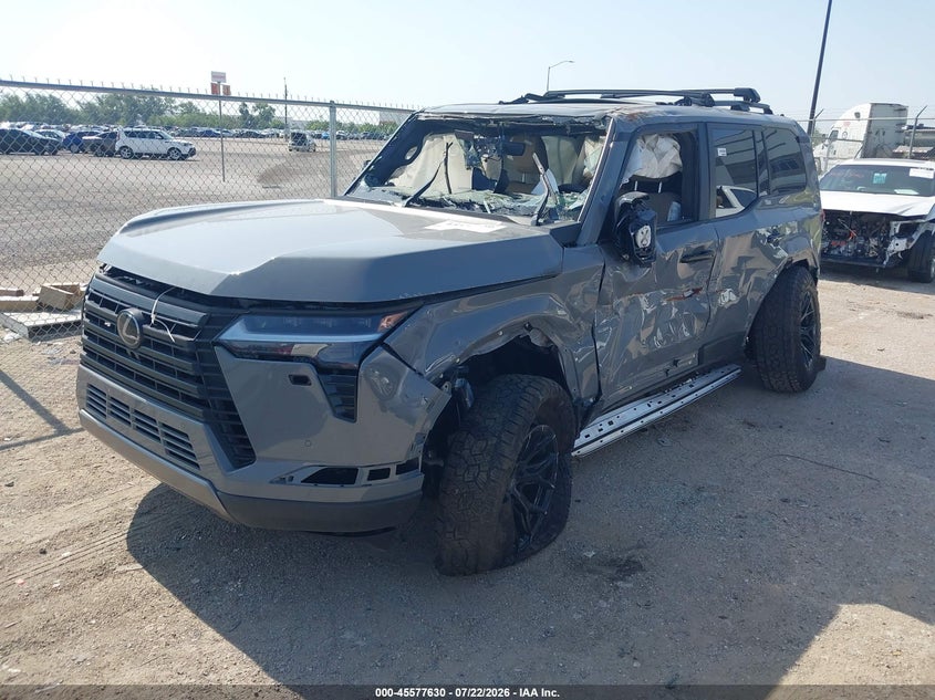 2024 Lexus Gx VIN JTJTBCDX2R5021140 IAAI salvage auction — ROLLOVER, Salvage Title, sold $21,600 on 2026-08-25 (photo 2)