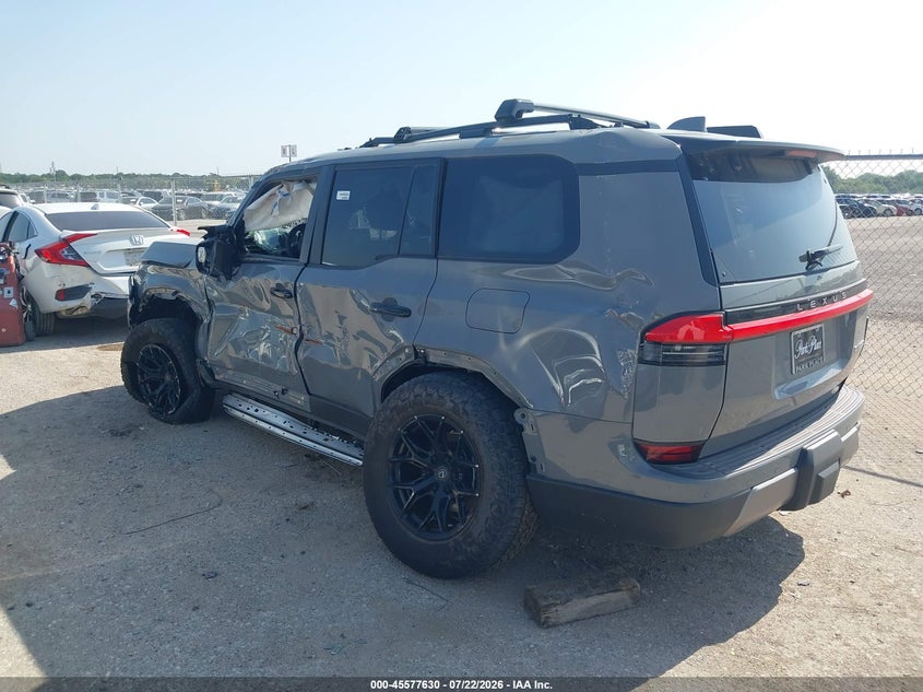 2024 Lexus Gx VIN JTJTBCDX2R5021140 IAAI salvage auction — ROLLOVER, Salvage Title, sold $21,600 on 2026-08-25 (photo 3)
