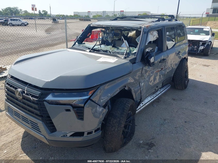 2024 Lexus Gx VIN JTJTBCDX2R5021140 IAAI salvage auction — ROLLOVER, Salvage Title, sold $21,600 on 2026-08-25 (photo 6)