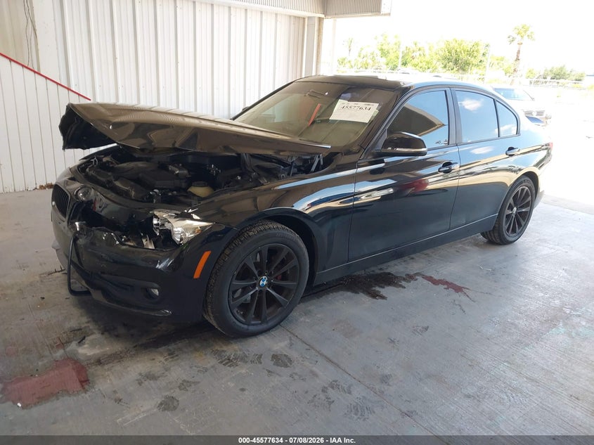 2016 BMW 3er VIN WBA8A9C51GK617625 IAAI salvage auction — FRONT END, Rebuildable (Florida), sold $1,450 on 2026-08-05 (photo 2)