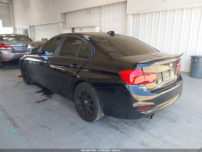 2016 BMW 3er VIN WBA8A9C51GK617625 IAAI salvage auction — FRONT END, Rebuildable (Florida), sold $1,450 on 2026-08-05 (photo 3)