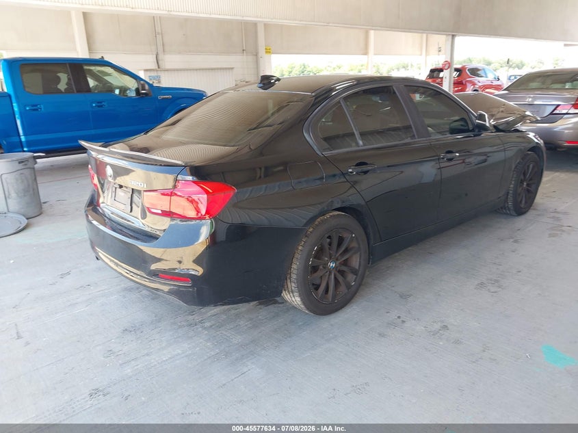 2016 BMW 3er VIN WBA8A9C51GK617625 IAAI salvage auction — FRONT END, Rebuildable (Florida), sold $1,450 on 2026-08-05 (photo 4)