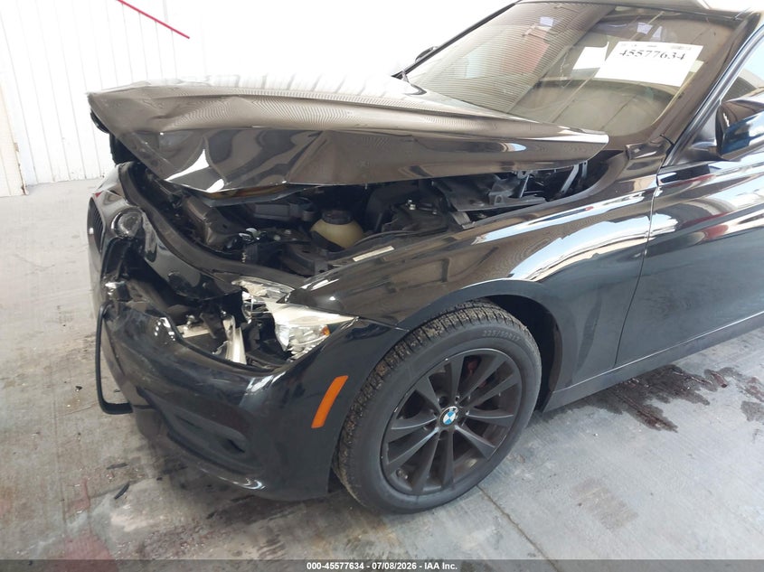 2016 BMW 3er VIN WBA8A9C51GK617625 IAAI salvage auction — FRONT END, Rebuildable (Florida), sold $1,450 on 2026-08-05 (photo 6)