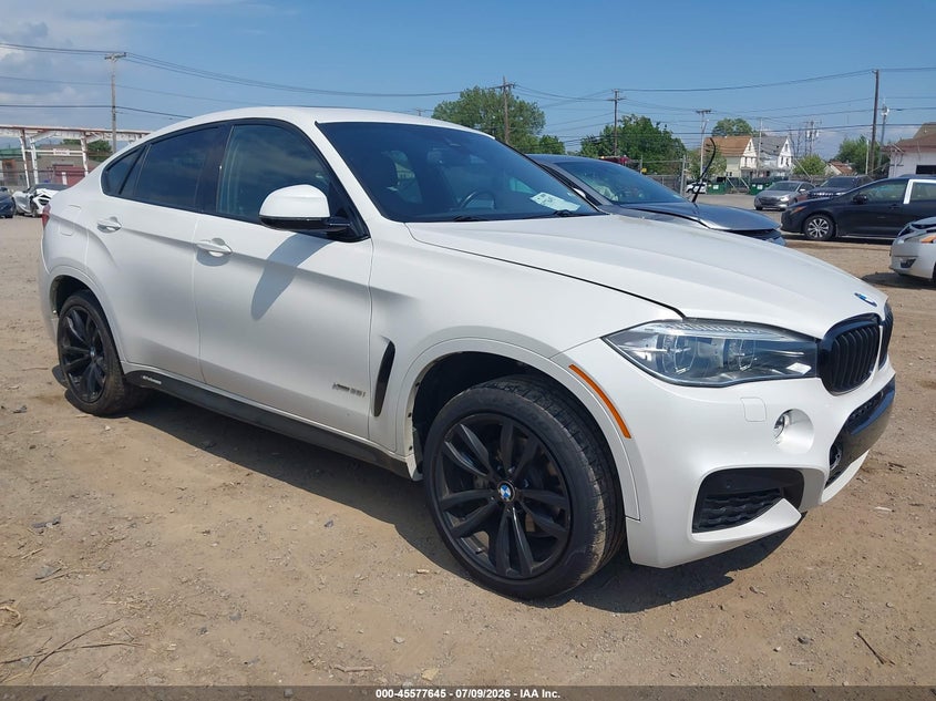 2017 BMW X6 VIN 5UXKU2C59H0N84649 IAAI salvage auction — LEFT SIDE, Mv-907A (New York), sold $8,050 on 2026-09-02 (photo 1)