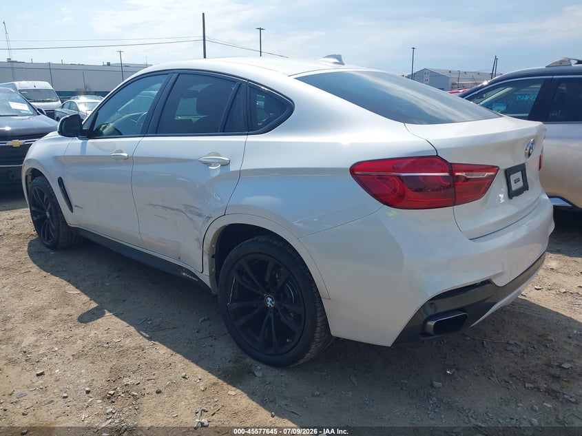 2017 BMW X6 VIN 5UXKU2C59H0N84649 IAAI salvage auction — LEFT SIDE, Mv-907A (New York), sold $8,050 on 2026-09-02 (photo 3)