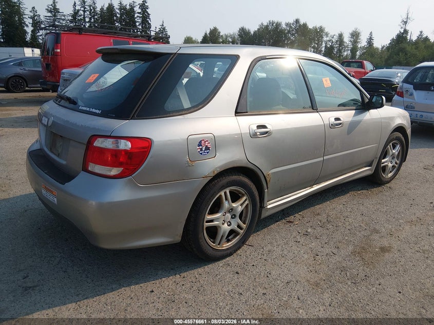 2005 Saab 9-2 VIN JF4GG61655G054384 IAAI salvage auction — NORMAL WEAR, Clear (Washington), sold $175 on 2026-08-12 (photo 4)