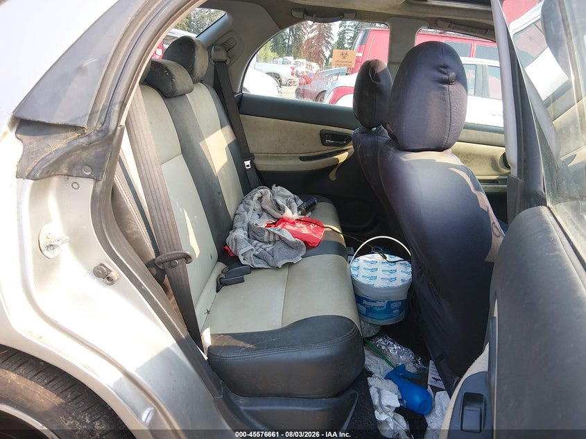 2005 Saab 9-2 VIN JF4GG61655G054384 IAAI salvage auction — NORMAL WEAR, Clear (Washington), sold $175 on 2026-08-12 (photo 8)
