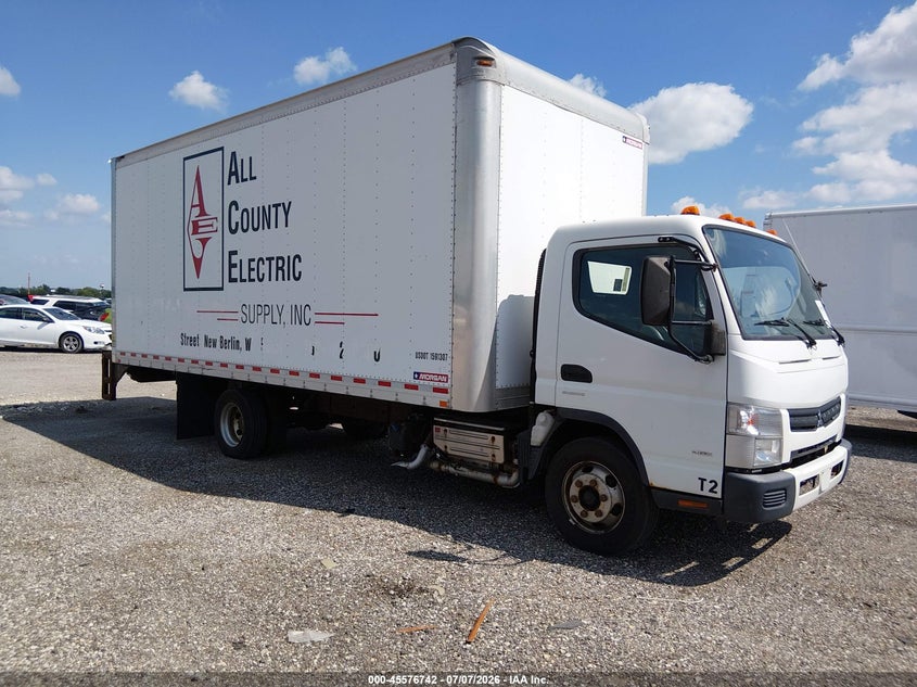 2016 Mitsubishi fuso truck Fe VIN JL6BNH1A1GK000966 IAAI salvage auction — UNKNOWN, Dealer (Iowa), sold $525 on 2026-07-28 (photo 1)