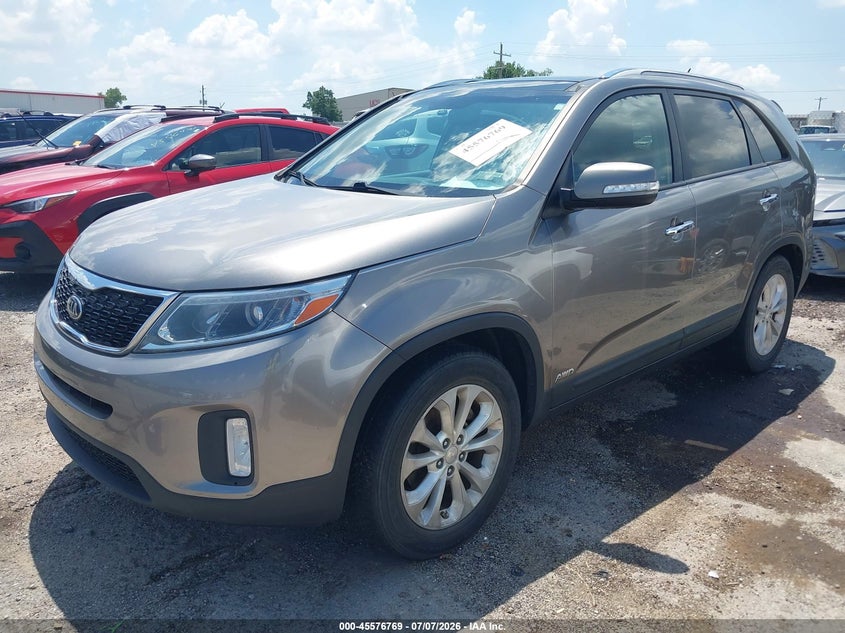 2015 Kia Sorento VIN 5XYKUDA74FG626461 IAAI salvage auction — NORMAL WEAR, Clear - Public Restricted (Oklahoma), sold $1,350 on 2026-07-28 (photo 2)