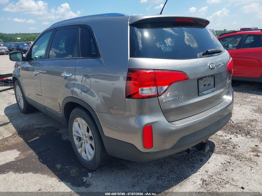 2015 Kia Sorento VIN 5XYKUDA74FG626461 IAAI salvage auction — NORMAL WEAR, Clear - Public Restricted (Oklahoma), sold $1,350 on 2026-07-28 (photo 3)