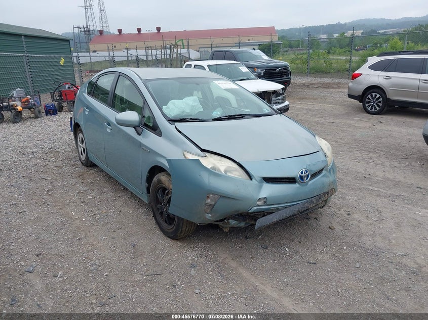 2014 Toyota Prius VIN JTDKN3DU5E1745093 IAAI salvage auction — FRONT END, Salvage (Pennsylvania), sold $675 on 2026-07-28 (photo 1)
