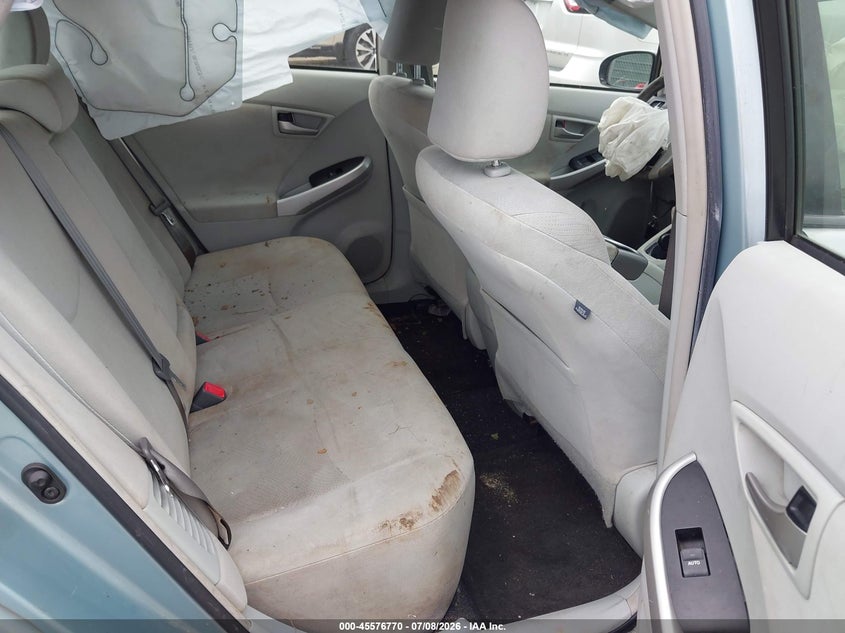 2014 Toyota Prius VIN JTDKN3DU5E1745093 IAAI salvage auction — FRONT END, Salvage (Pennsylvania), sold $675 on 2026-07-28 (photo 8)