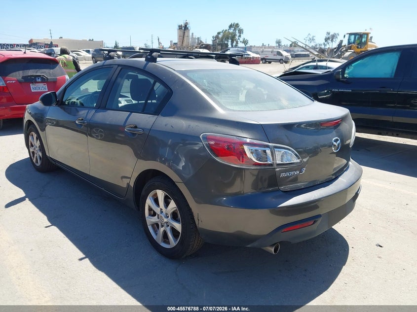 2011 Mazda 3 VIN JM1BL1VG9B1900419 IAAI salvage auction — NORMAL WEAR, Clear - Dealer Only (California), sold $1,050 on 2026-07-15 (photo 3)