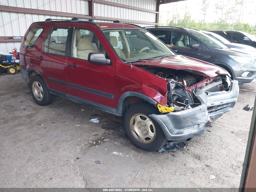 2004 Honda Cr-v VIN JHLRD68594C002609 IAAI salvage auction — FRONT END, Rebuildable (Florida), sold $350 on 2026-07-28 (photo 1)