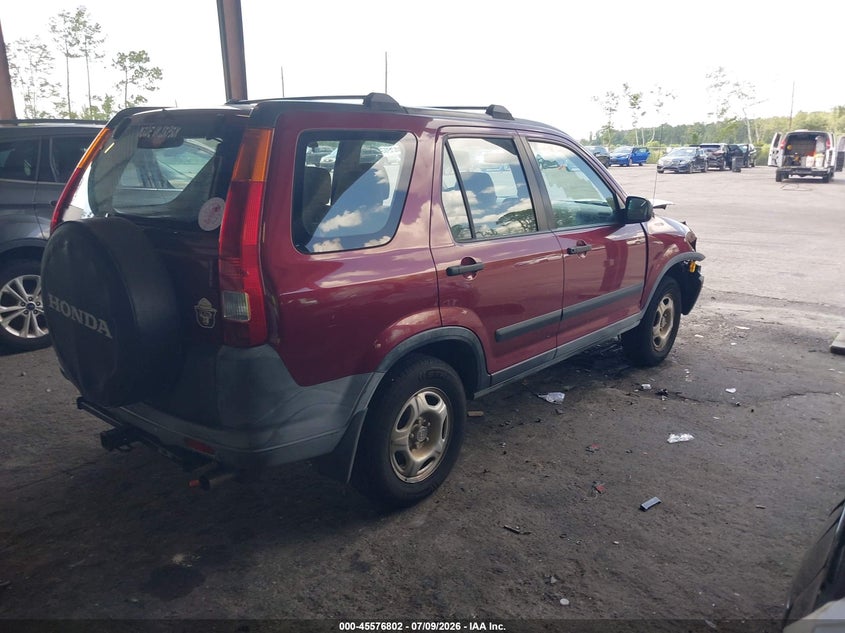 2004 Honda Cr-v VIN JHLRD68594C002609 IAAI salvage auction — FRONT END, Rebuildable (Florida), sold $350 on 2026-07-28 (photo 4)