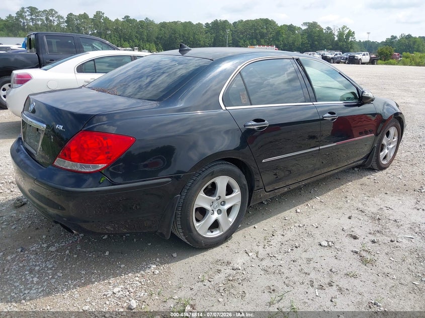 2005 Acura Rl VIN JH4KB16575C017670 IAAI salvage auction — REAR END, Clear-Dealer Only (North Carolina), sold $475 on 2026-07-28 (photo 4)