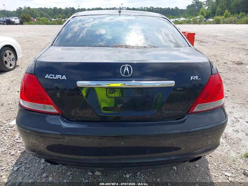 2005 Acura Rl VIN JH4KB16575C017670 IAAI salvage auction — REAR END, Clear-Dealer Only (North Carolina), sold $475 on 2026-07-28 (photo 6)
