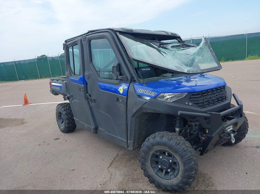 2022 Polaris Ranger VIN 4XAT6E995N8004605 — IAAI salvage auction photo