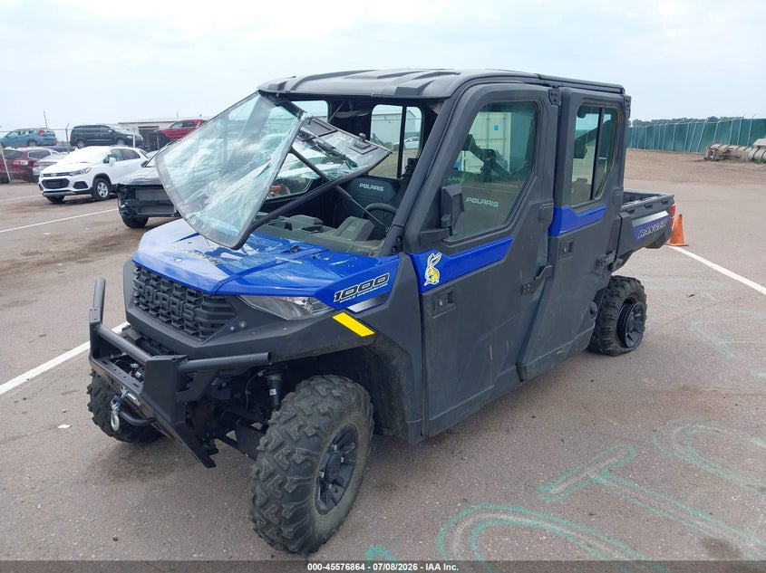2022 Polaris Ranger VIN 4XAT6E995N8004605 IAAI salvage auction — FRONT END, Regular (South Dakota), sold $9,150 on 2026-08-12 (photo 2)