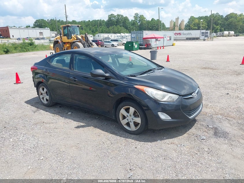 2013 Hyundai Elantra VIN KMHDH4AE9DU878144 IAAI salvage auction — NORMAL WEAR, Salvage Title, sold $925 on 2026-07-29 (photo 1)