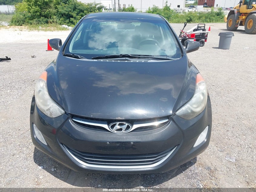 2013 Hyundai Elantra VIN KMHDH4AE9DU878144 IAAI salvage auction — NORMAL WEAR, Salvage Title, sold $925 on 2026-07-29 (photo 6)