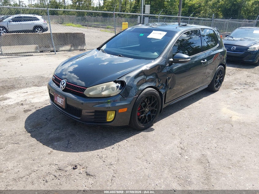 2011 Volkswagen Gti VIN WVWFD7AJXBW147778 IAAI salvage auction — FRONT & REAR, Rebuildable (Florida), sold $900 on 2026-07-28 (photo 2)