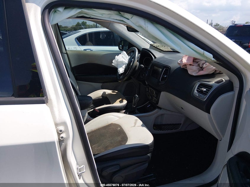 2019 Jeep Compass VIN 3C4NJCBB0KT655218 IAAI salvage auction — FRONT END, Salvage Title, sold $2,100 on 2026-08-24 (photo 5)