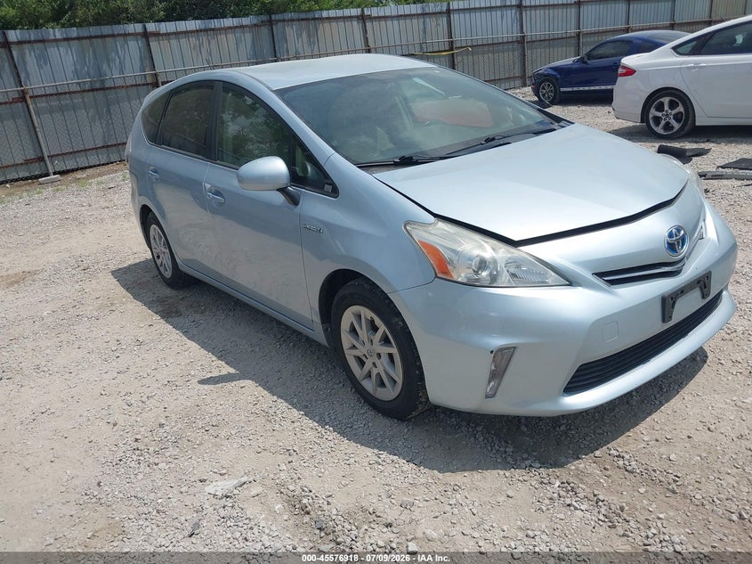 2012 Toyota Prius v VIN JTDZN3EU9C3183536 IAAI salvage auction — NORMAL WEAR, Original (Ohio), sold $125 on 2026-07-22 (photo 1)