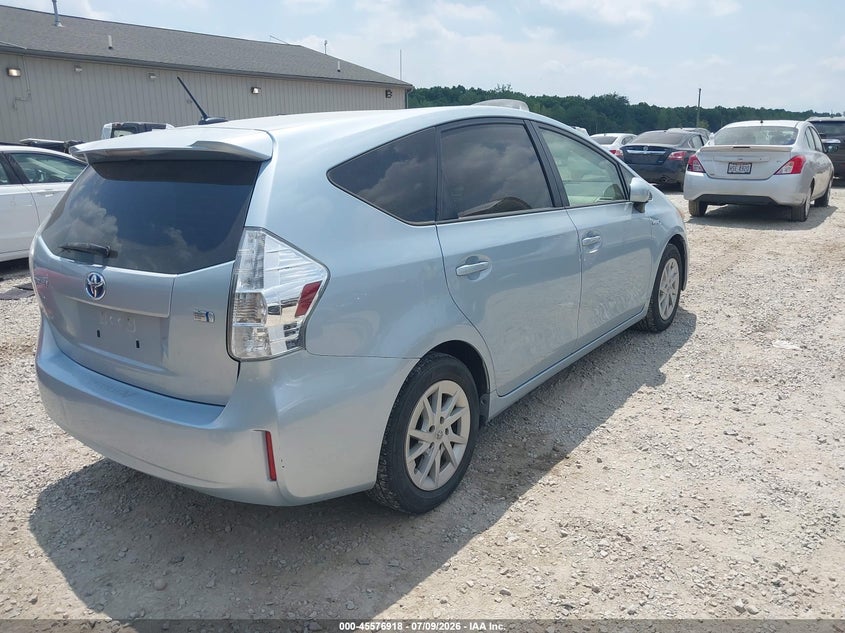 2012 Toyota Prius v VIN JTDZN3EU9C3183536 IAAI salvage auction — NORMAL WEAR, Original (Ohio), sold $125 on 2026-07-22 (photo 4)
