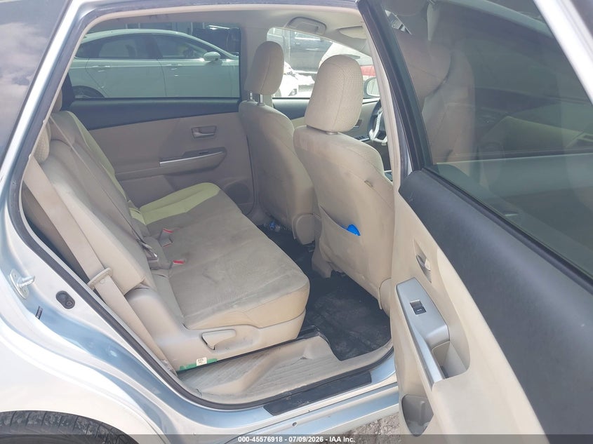 2012 Toyota Prius v VIN JTDZN3EU9C3183536 IAAI salvage auction — NORMAL WEAR, Original (Ohio), sold $125 on 2026-07-22 (photo 8)
