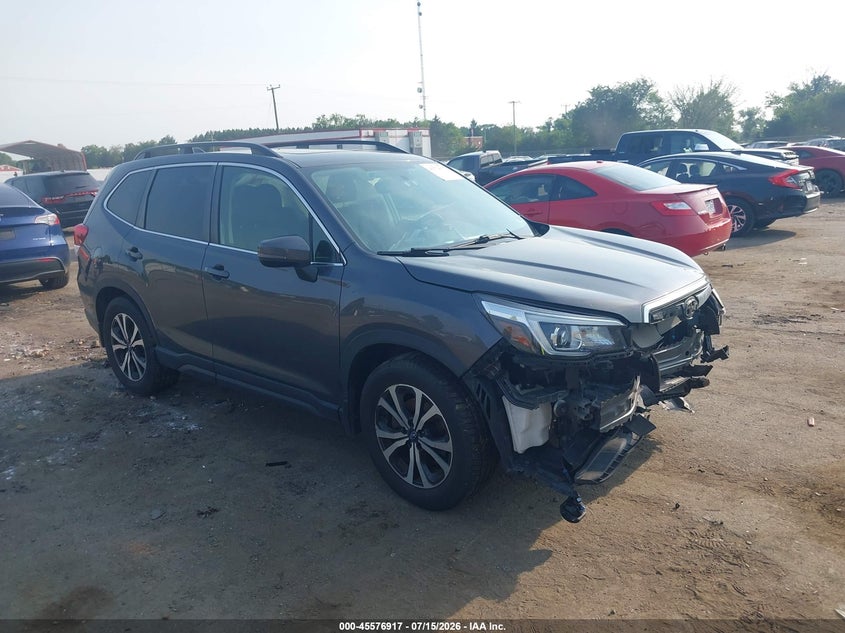 2020 Subaru Forester VIN JF2SKAUC0LH557057 IAAI salvage auction — FRONT END, Salvage (Virginia), sold $3,700 on 2026-07-31 (photo 1)
