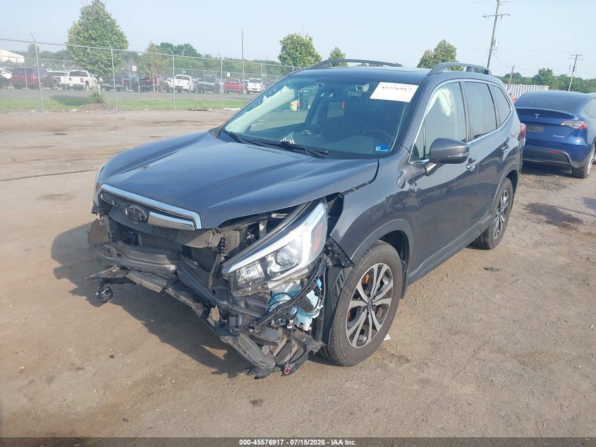2020 Subaru Forester VIN JF2SKAUC0LH557057 IAAI salvage auction — FRONT END, Salvage (Virginia), sold $3,700 on 2026-07-31 (photo 2)
