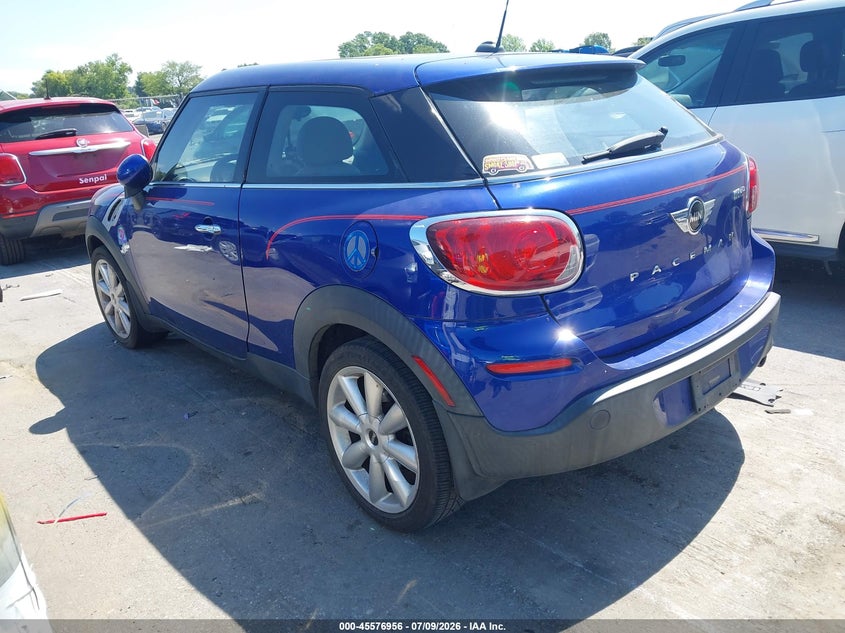 2014 Mini Paceman VIN WMWSS1C5XEWN94470 IAAI salvage auction — NORMAL WEAR, Clear-Dealer Only (North Carolina), sold $500 on 2026-07-27 (photo 3)