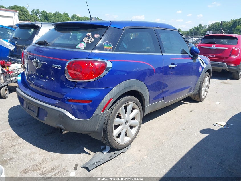 2014 Mini Paceman VIN WMWSS1C5XEWN94470 IAAI salvage auction — NORMAL WEAR, Clear-Dealer Only (North Carolina), sold $500 on 2026-07-27 (photo 4)