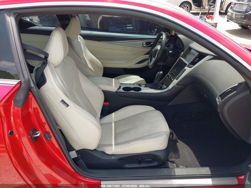2018 Infiniti Q60 VIN JN1FV7EL0JM631447 IAAI salvage auction — LEFT FRONT, Rebuildable (Florida), sold $4,500 on 2026-07-29 (photo 5)