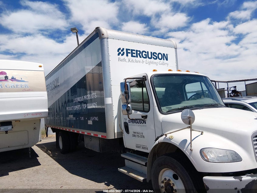 2016 Freightliner M2 106 VIN 1FVACWDUXGHHD7247 IAAI salvage auction — ALL OVER, Clear (Idaho), sold $15,150 on 2026-08-14 (photo 1)