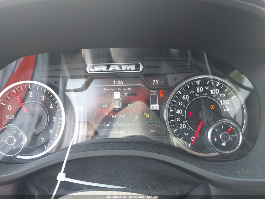 2021 Ram 1500 VIN 1C6SRFJT3MN553655 IAAI salvage auction — REAR END, Salvage Title, sold $11,300 on 2026-09-03 (photo 7)