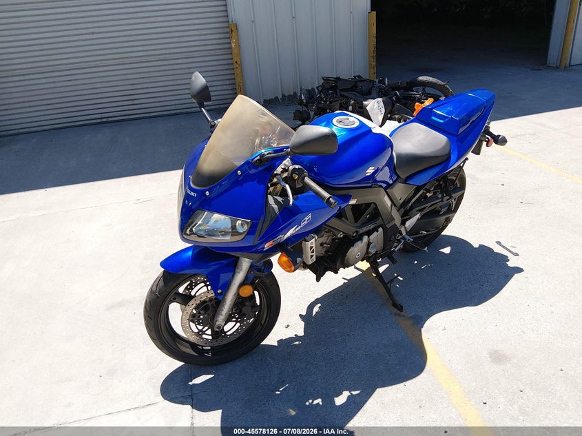 2005 Suzuki Sv650 VIN JS1VP53AX52103127 IAAI salvage auction — NORMAL WEAR, Clear - Dealer Only (California), sold $200 on 2026-07-20 (photo 2)