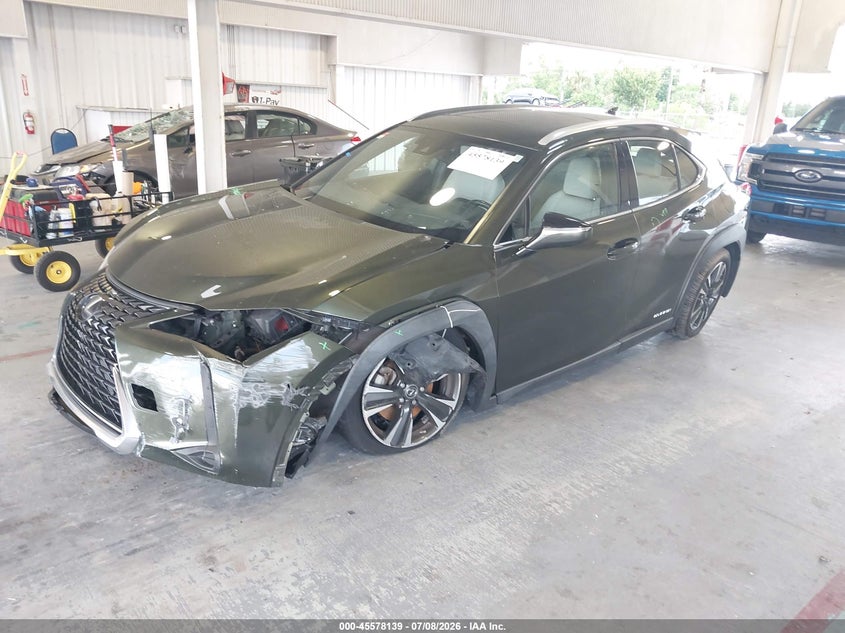 2020 Lexus Ux VIN JTHP9JBHXL2027551 IAAI salvage auction — SUSPENSION, Rebuildable (Florida), sold $7,000 on 2026-07-29 (photo 2)