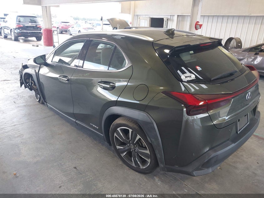 2020 Lexus Ux VIN JTHP9JBHXL2027551 IAAI salvage auction — SUSPENSION, Rebuildable (Florida), sold $7,000 on 2026-07-29 (photo 3)