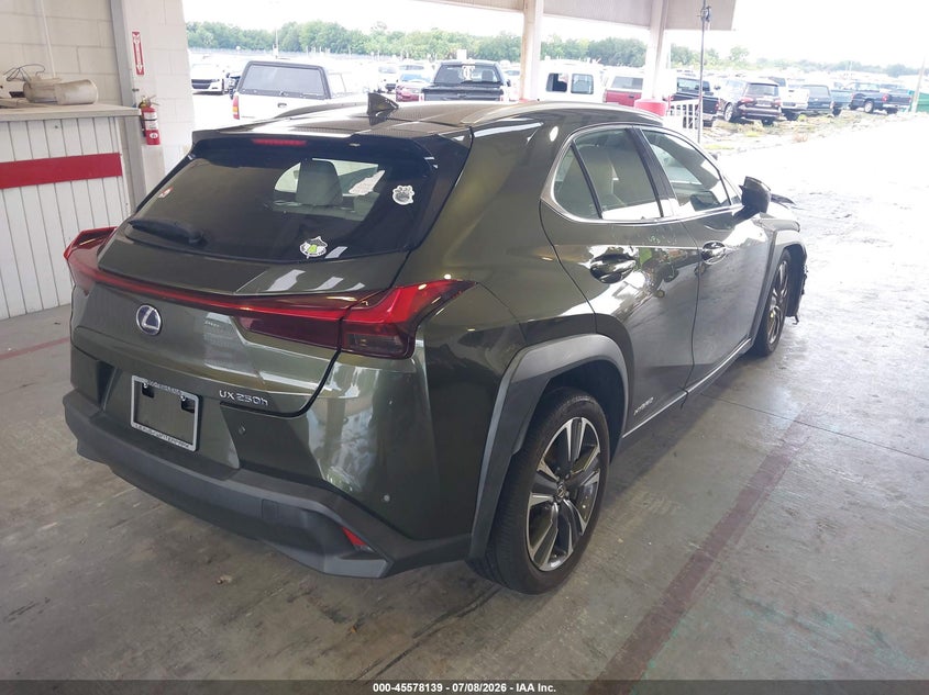 2020 Lexus Ux VIN JTHP9JBHXL2027551 IAAI salvage auction — SUSPENSION, Rebuildable (Florida), sold $7,000 on 2026-07-29 (photo 4)