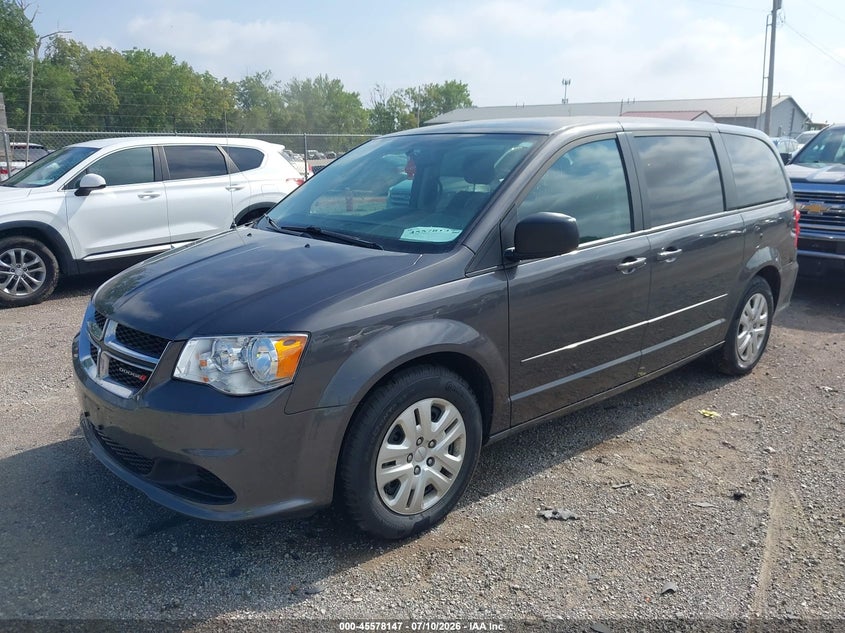 2017 Dodge Grand caravan VIN 2C4RDGBG2HR706550 IAAI salvage auction — NORMAL WEAR, Sf97 (Indiana), sold $13,200 on 2026-08-12 (photo 2)
