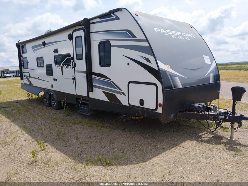 2021 Keystone rv Other VIN 4YDT28225MK415357 IAAI salvage auction — BIOHAZARD/CHEMICAL, Regular Certificate (Iowa), sold $2,050 on 2026-09-16 (photo 1)
