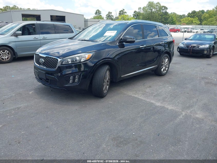 2016 Kia Sorento VIN 5XYPK4A56GG005508 IAAI salvage auction — NORMAL WEAR, Clear (Georgia), sold $1,850 on 2026-07-29 (photo 2)