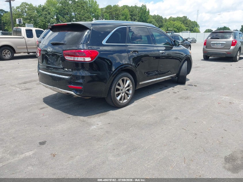 2016 Kia Sorento VIN 5XYPK4A56GG005508 IAAI salvage auction — NORMAL WEAR, Clear (Georgia), sold $1,850 on 2026-07-29 (photo 4)