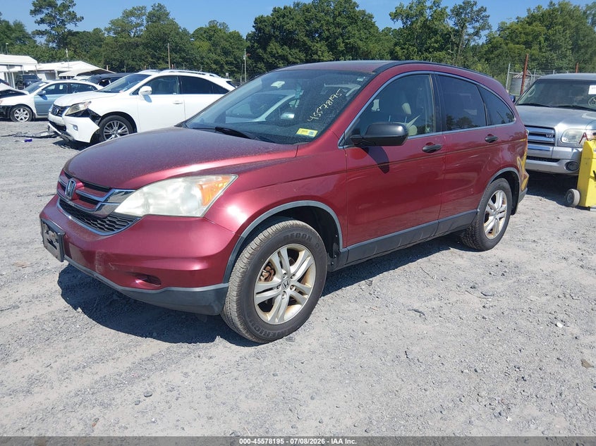 2010 Honda Cr-v VIN JHLRE4H50AC011793 IAAI salvage auction — NORMAL WEAR, Original (Vermont), sold $2,800 on 2026-07-14 (photo 2)