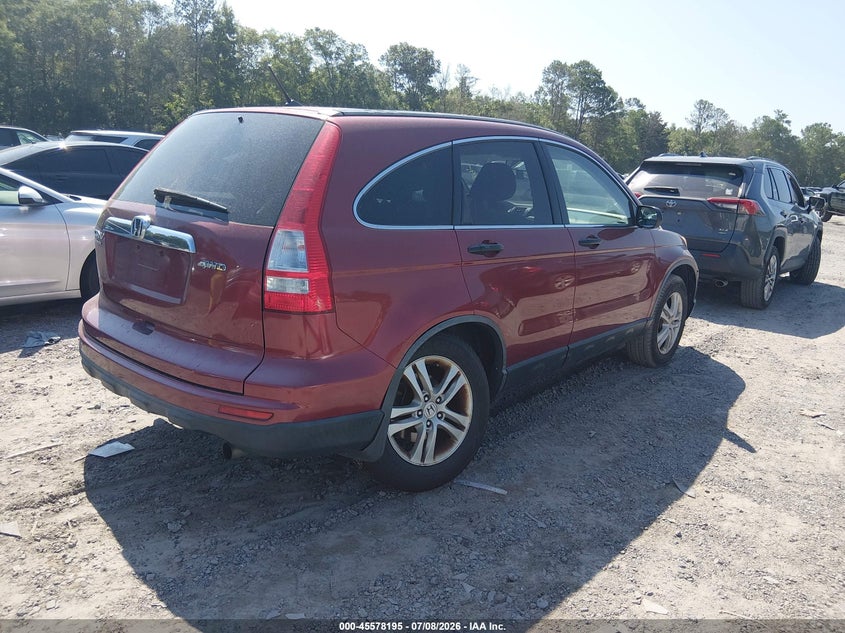 2010 Honda Cr-v VIN JHLRE4H50AC011793 IAAI salvage auction — NORMAL WEAR, Original (Vermont), sold $2,800 on 2026-07-14 (photo 4)