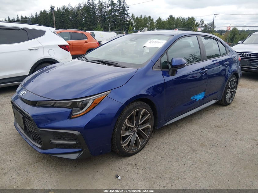 2021 Toyota Corolla VIN 5YFS4MCE2MP065259 IAAI salvage auction — RIGHT SIDE, Salvage Title, sold $6,900 on 2026-07-29 (photo 2)